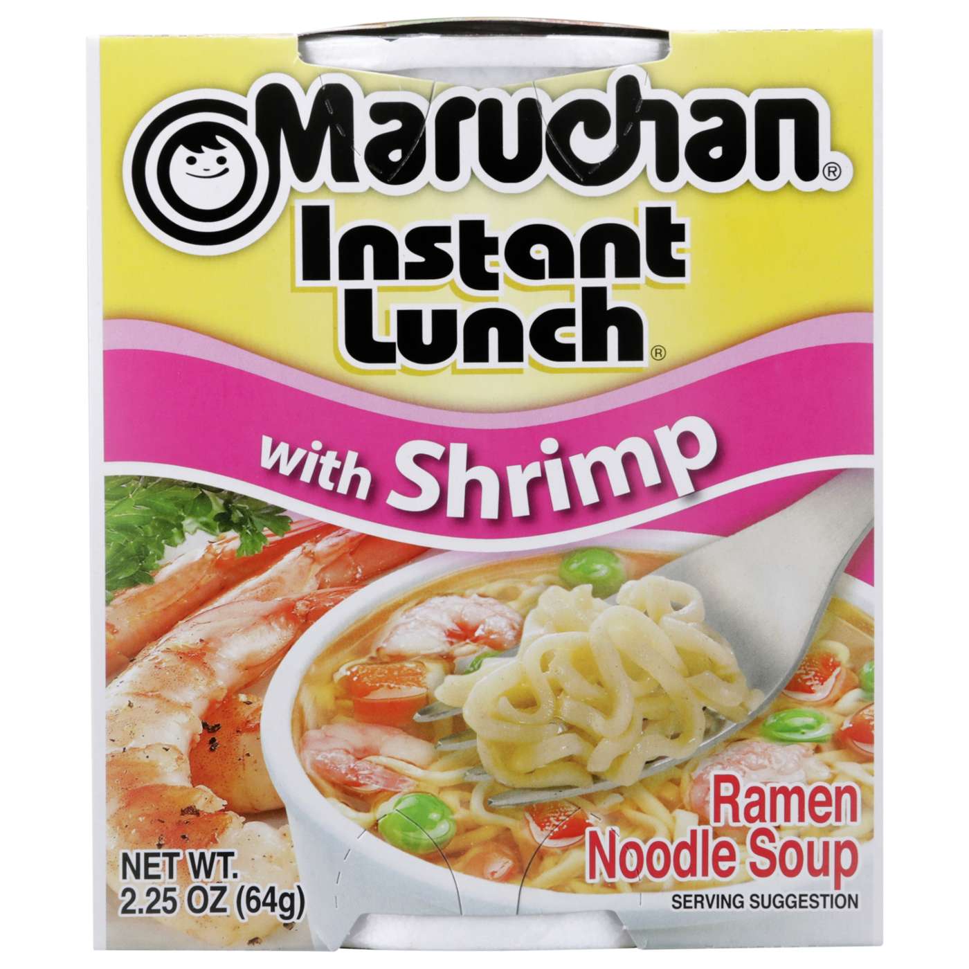 Maruchan Instant Lunch Ramen Noodle Soup with Shrimp; image 1 of 6