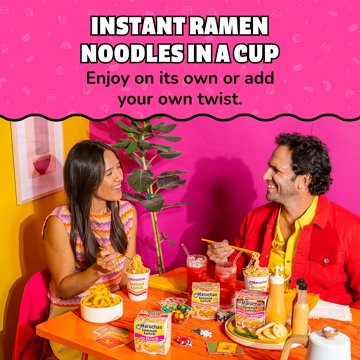 Maruchan Instant Lunch Ramen Noodle Soup with Shrimp, 2.25 oz