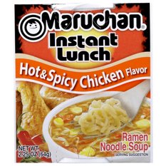 Maruchan Instant Lunch Ramen Noodle Soup - Hot & Spicy Chicken