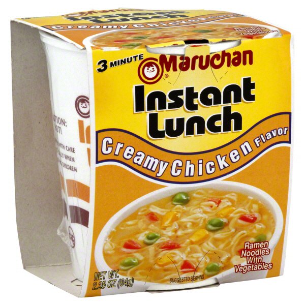 Maruchan Instant Lunch Creamy Chicken Flavor - Shop Soups ...