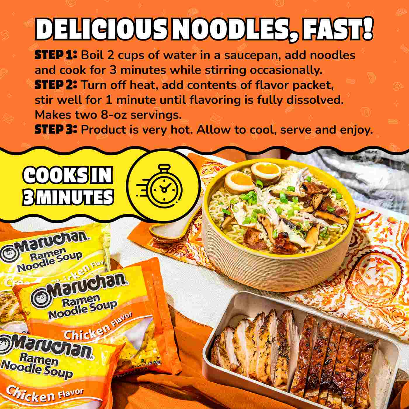 Maruchan Ramen Noodle Soup - Chicken Flavor; image 6 of 6