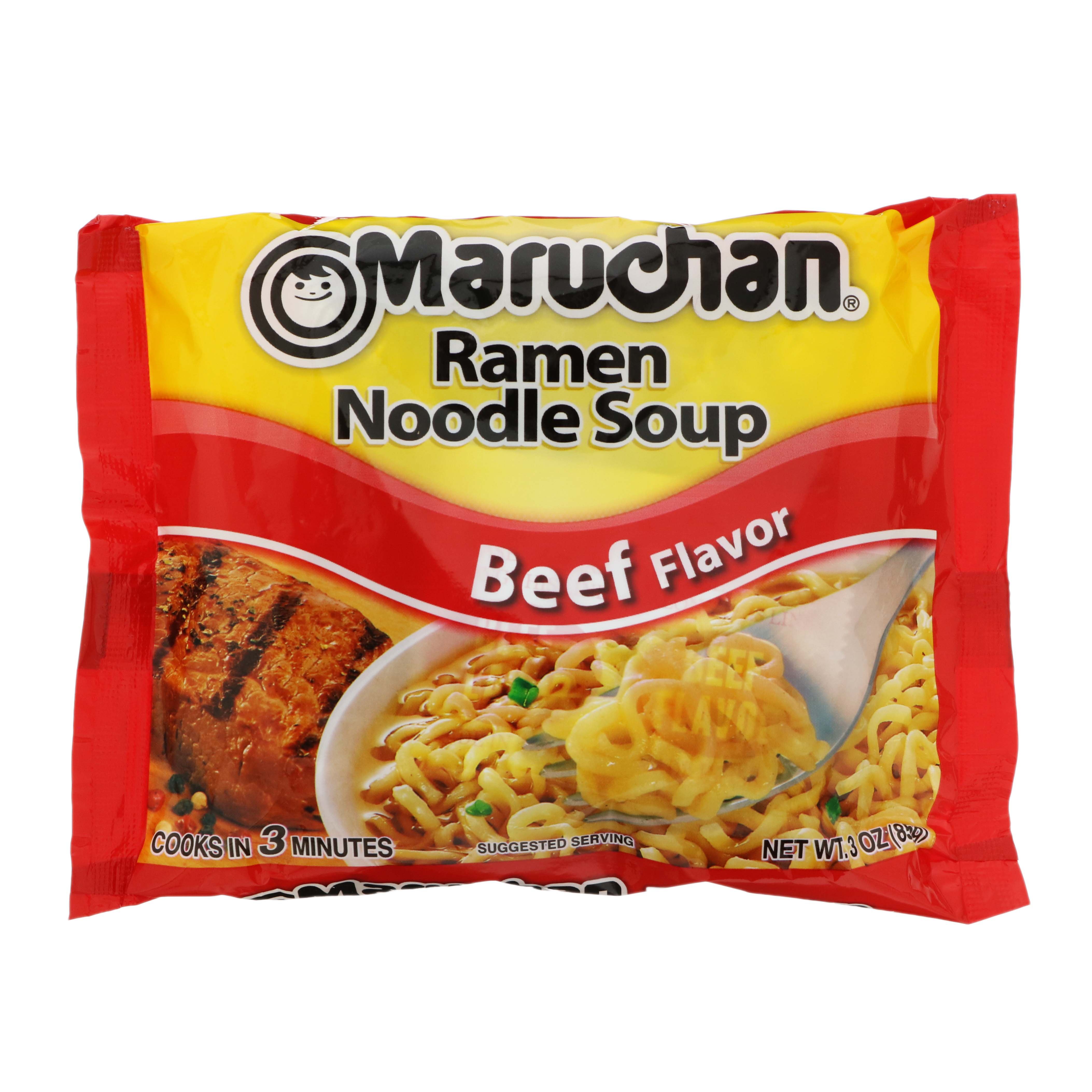 Maruchan Beef Flavor Ramen Noodle Soup - Shop Soups & Chili at H-E-B