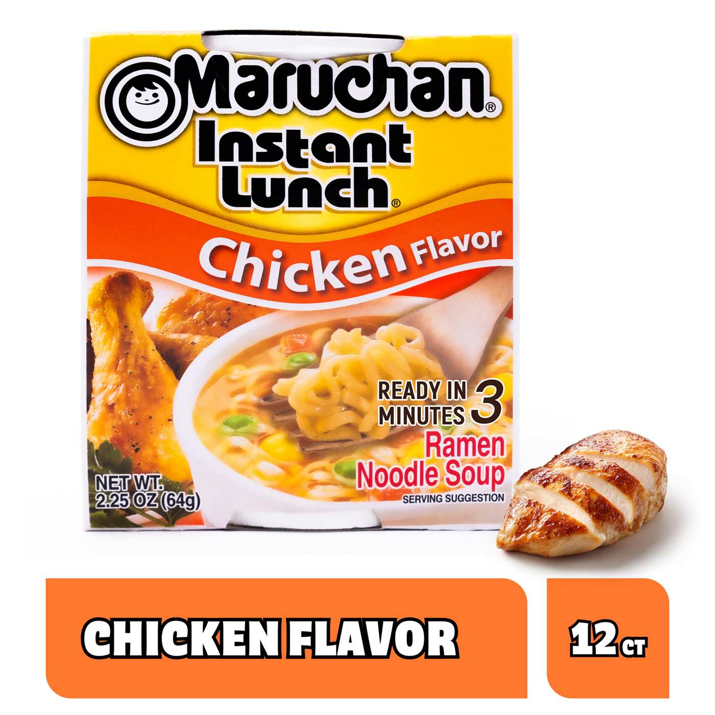Maruchan Instant Lunch Ramen Noodle Soup Cups - Chicken Flavor; image 2 of 7