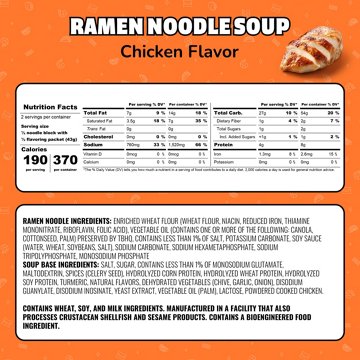 Maruchan Ramen Noodle Soup Packs - Chicken Flavor, 24 ct