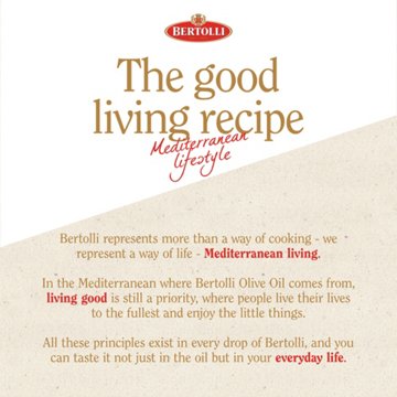 Bertolli Rich-Tasting Cold Pressed Extra Virgin Olive Oil, 16.9 oz
