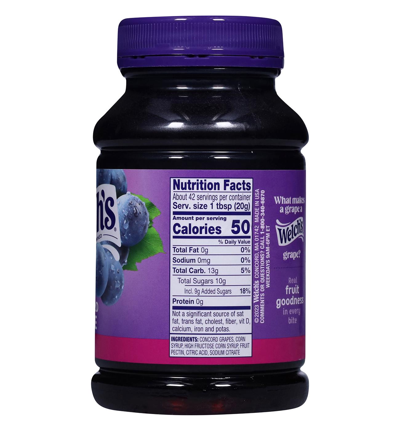 Welch's Concord Grape Jelly; image 3 of 3