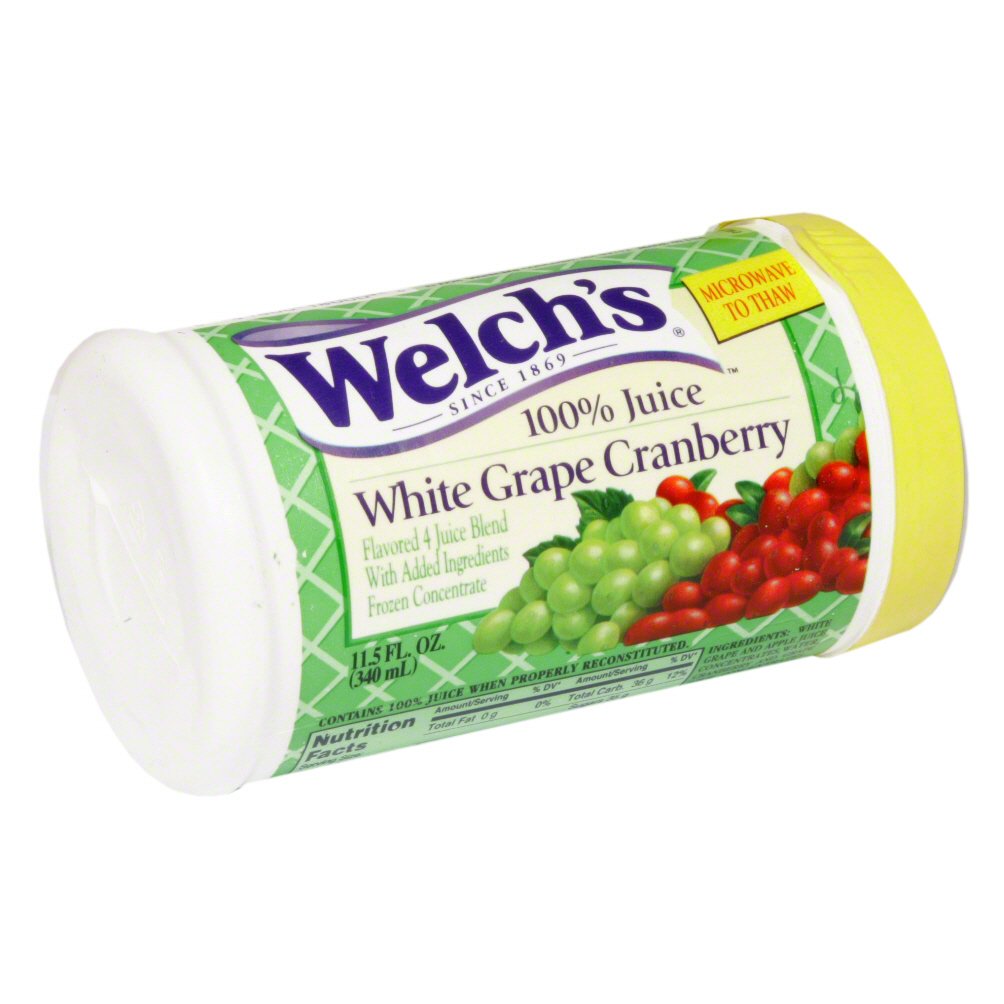 Welch's Frozen White Grape Cranberry Juice - Shop Welch's Frozen White