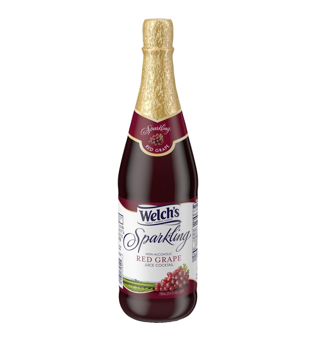 Welch's Sparkling Red Grape Juice; image 1 of 5