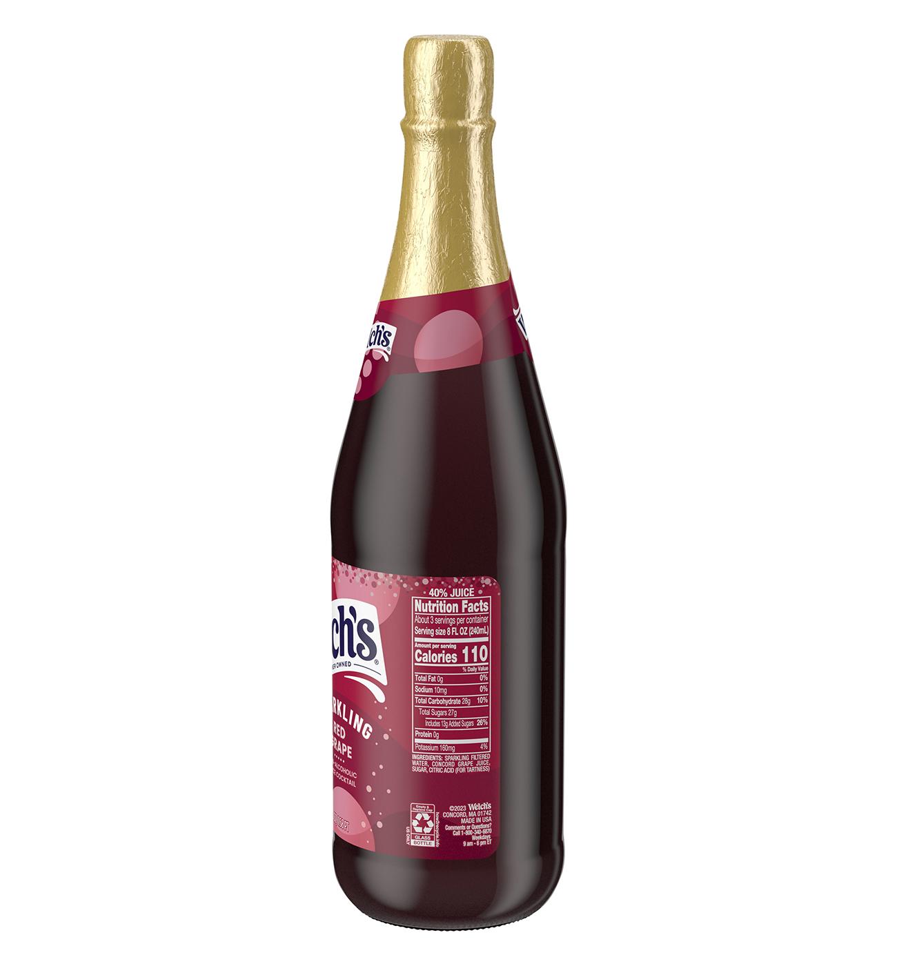 Welch's Sparkling Red Grape Juice; image 5 of 5