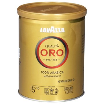 Lavazza Cafe Qualita Oro Espresso Ground Coffee