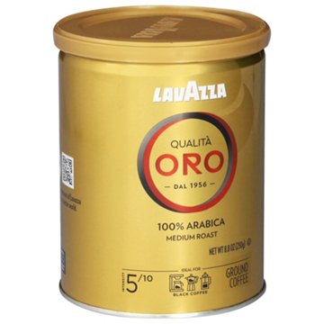 Lavazza Cafe Qualita Oro Espresso Ground Coffee