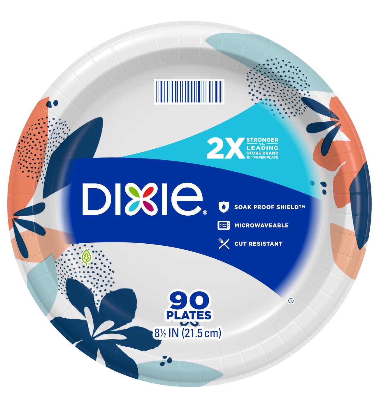 Dixie Everyday Printed 8.5 in Paper Plates; image 1 of 2
