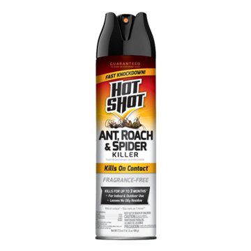 Hot Shot Ant Roach & Spider Killer - Fragrance Free, 17.5 oz