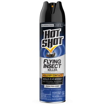 Hot Shot Clean Fresh Scent Flying Insect Killer3, 15 oz