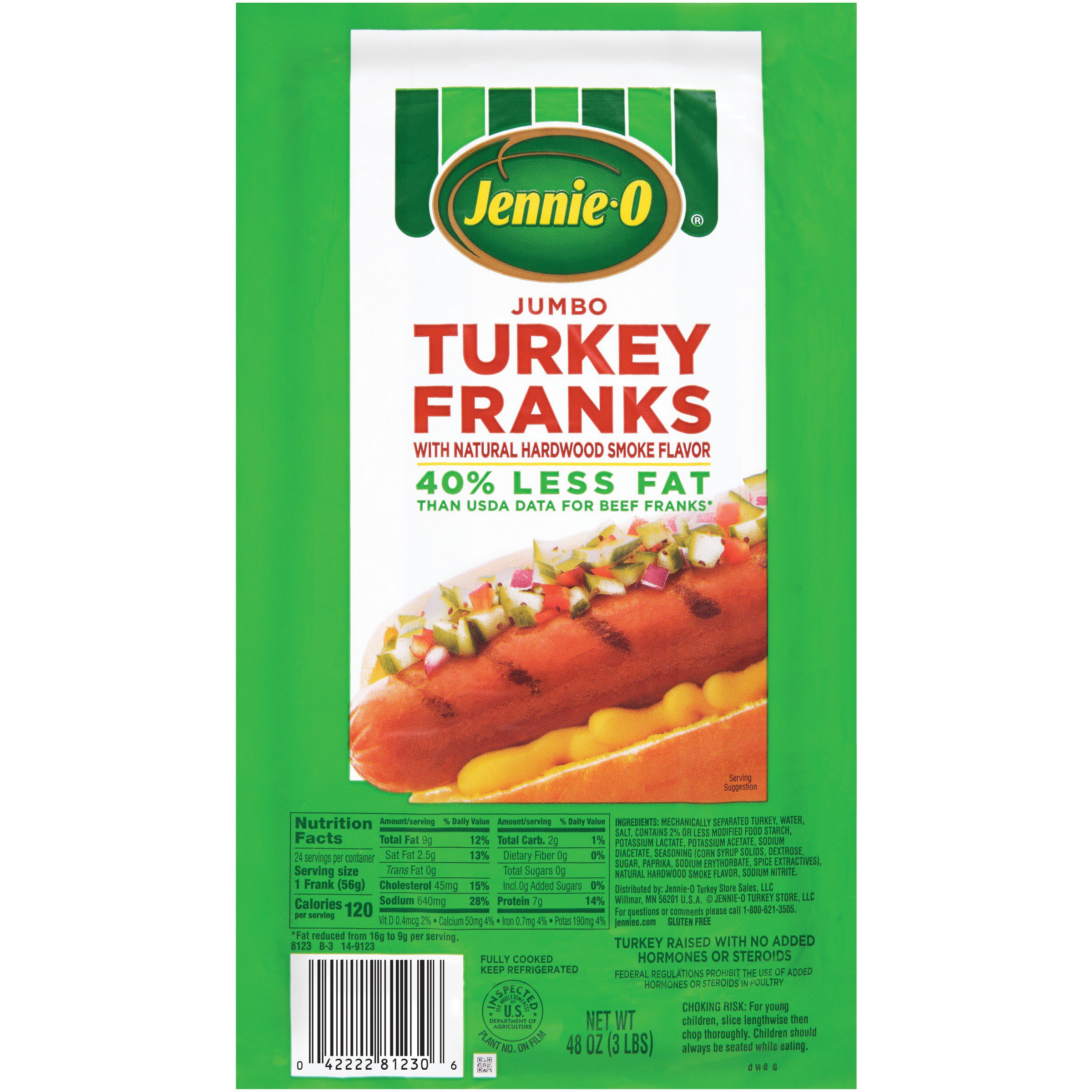 JennieO Jumbo Turkey Franks Shop Meat at HEB