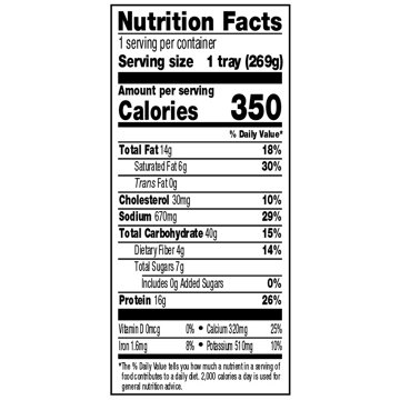 Amy's 16g Protein Vegetable Lasagna