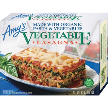Amy's 16g Protein Vegetable Lasagna