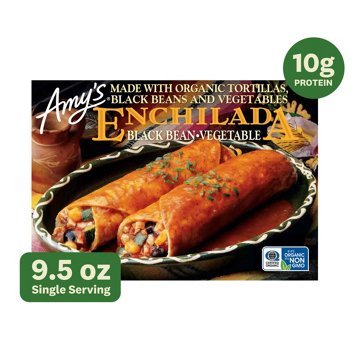 Amy's Dairy Free 10g Protein Black Bean & Vegetable Enchiladas