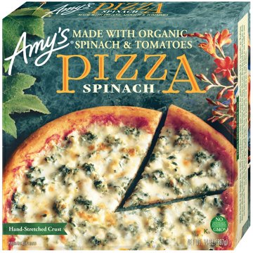 Amy's Frozen Spinach Pizza, 14 oz