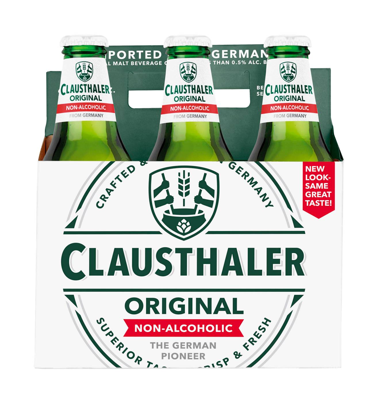 Clausthaler Non-Alcoholic Beer 6 pk Bottles; image 2 of 2