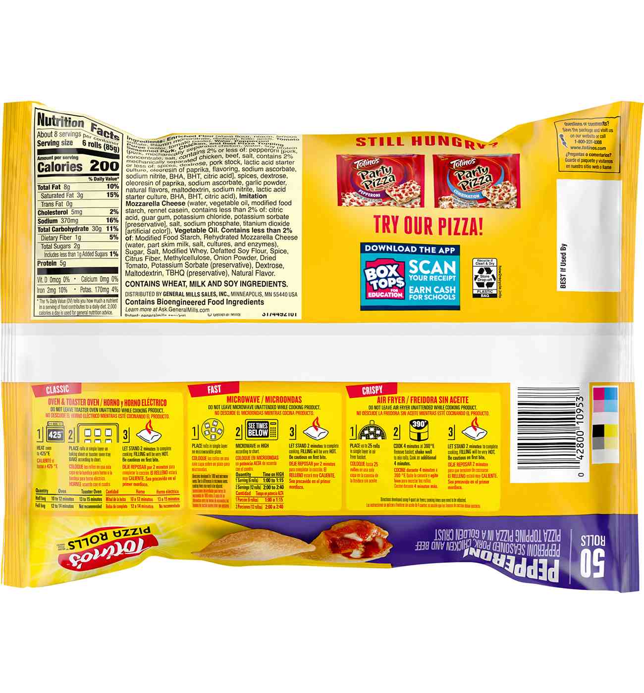 Totino's Pepperoni Pizza Rolls; image 3 of 4