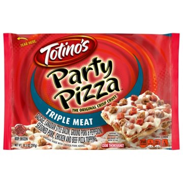 Totino's Triple Meat Party Pizza, 10.5 oz