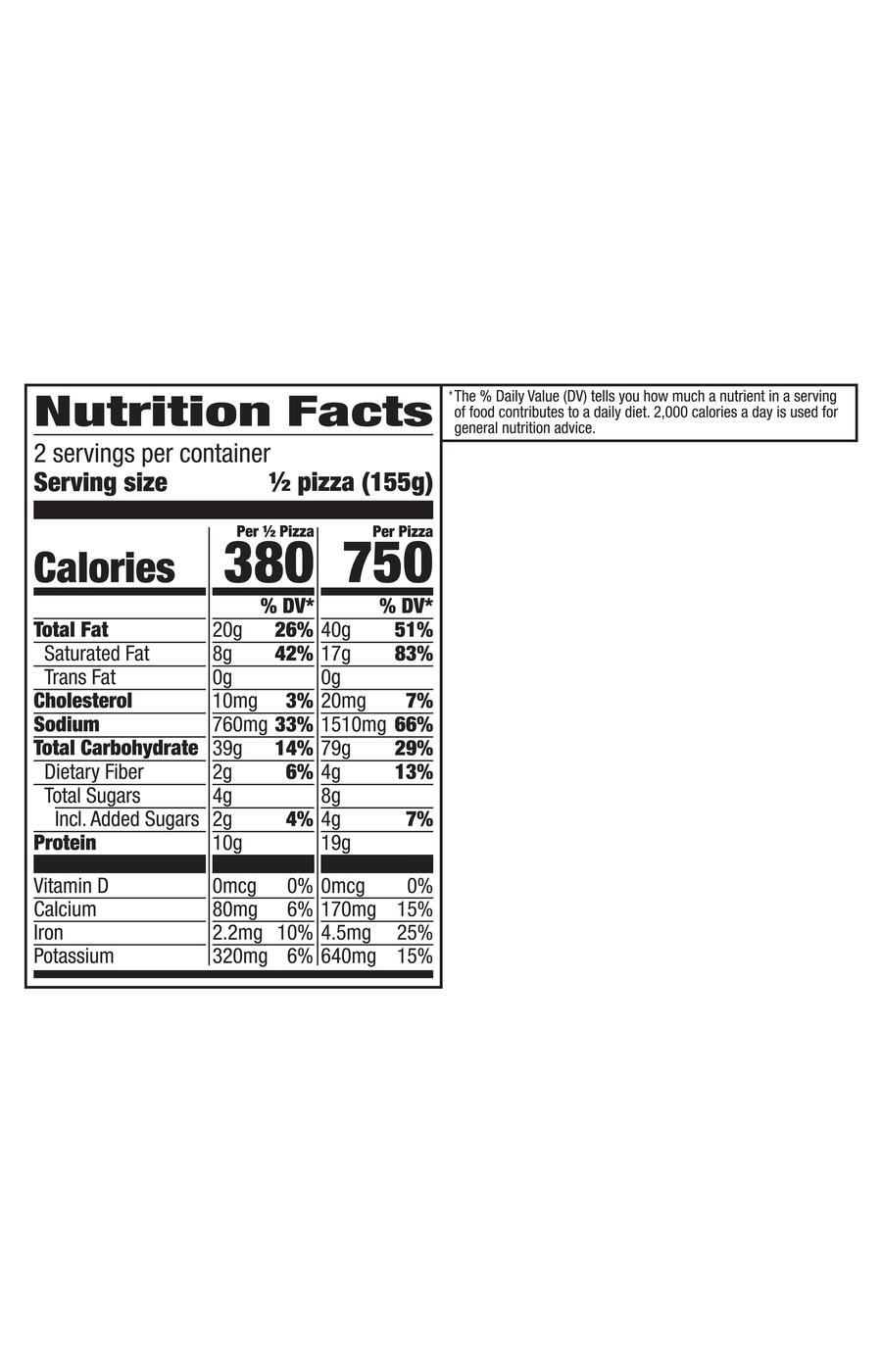 Totino's Hamburger Party Pizza; image 3 of 3