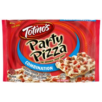 Totino's Combination Party Pizza, 10.7 oz