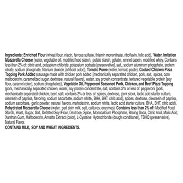 Totino's Combination Party Pizza, 10.7 oz