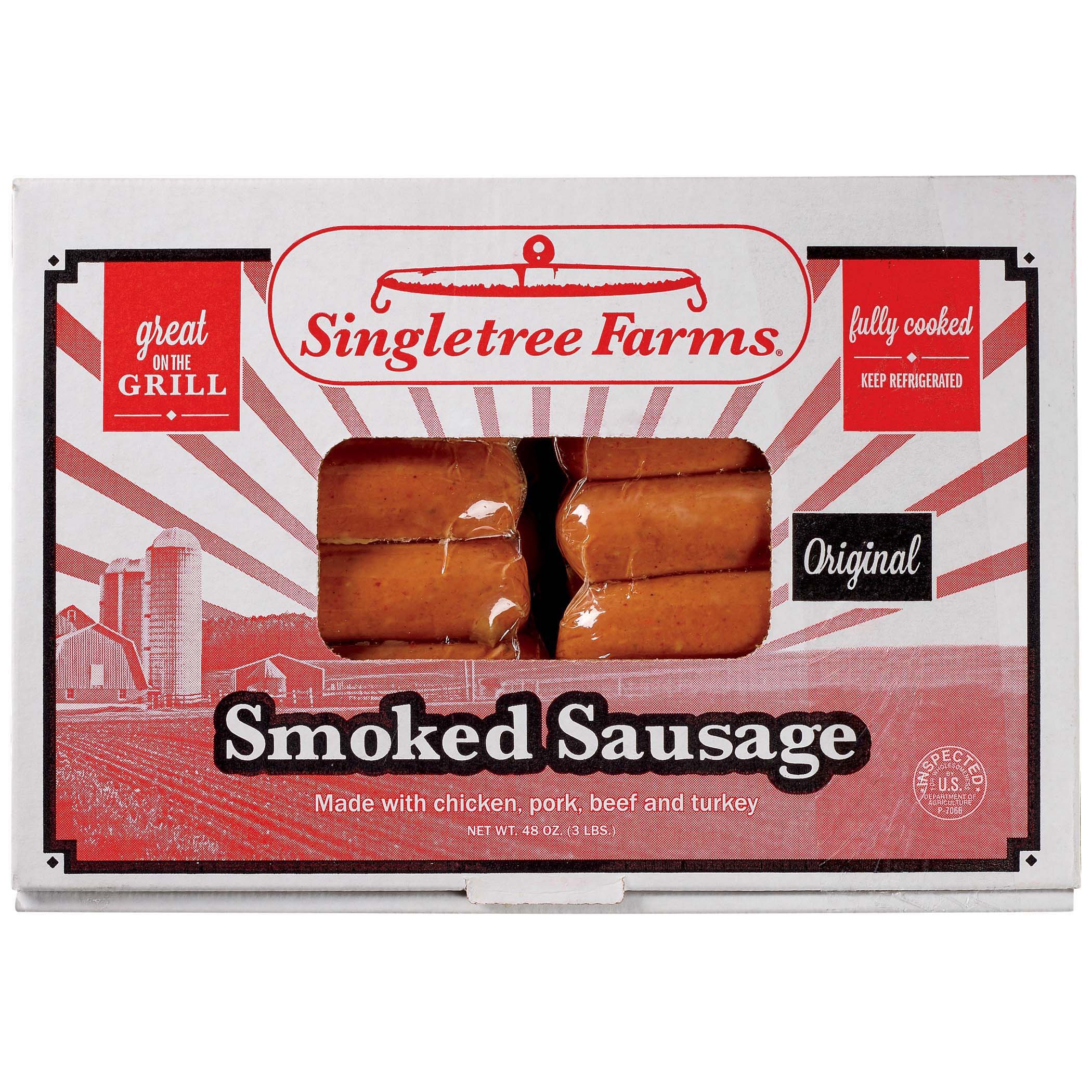 Singletree Farms Smoked Sausage Link Shop Sausage at HEB