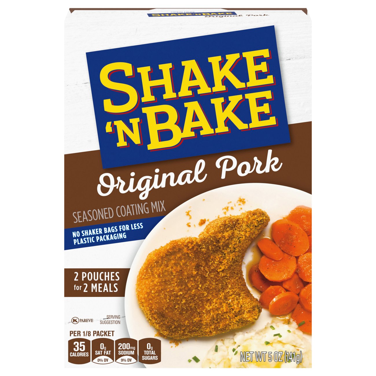Shake 'N Bake Original Pork Seasoned Coating Mix Shop Breading