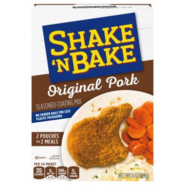 Shake 'N Bake Original Pork Seasoned Coating Mix, 2 ct