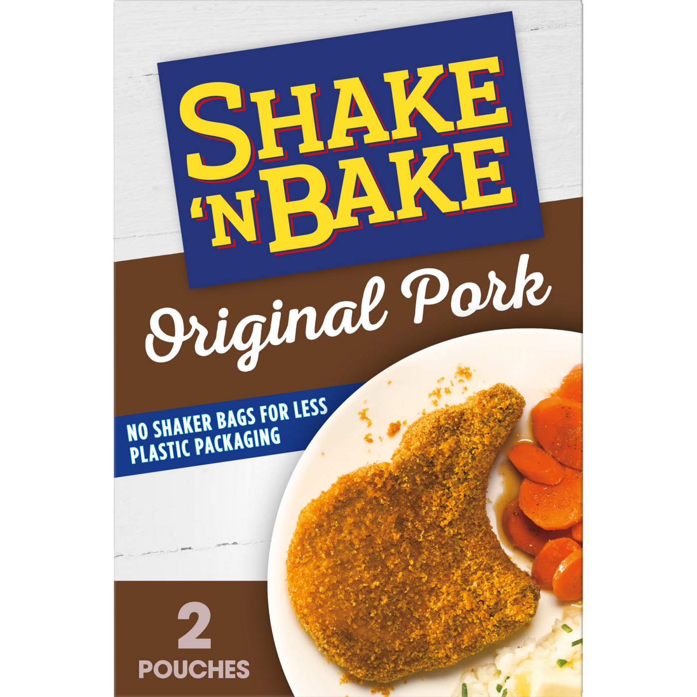 Shake 'N Bake Original Pork Seasoned Coating Mix - Shop Breading & Crumbs  at H-E-B