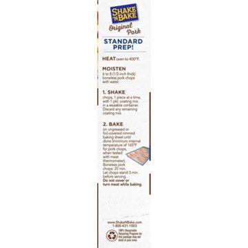 Shake 'N Bake Original Pork Seasoned Coating Mix, 2 ct