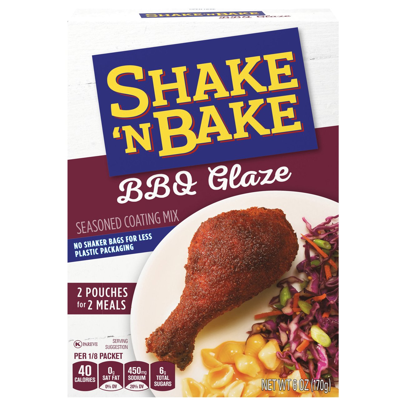Kraft Shake 'N Bake BBQ Glaze Seasoned Coating Mix Shop Spice mixes