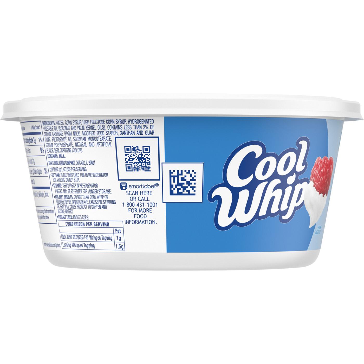 Kraft Cool Whip Reduced Fat Whipped Topping; image 4 of 9