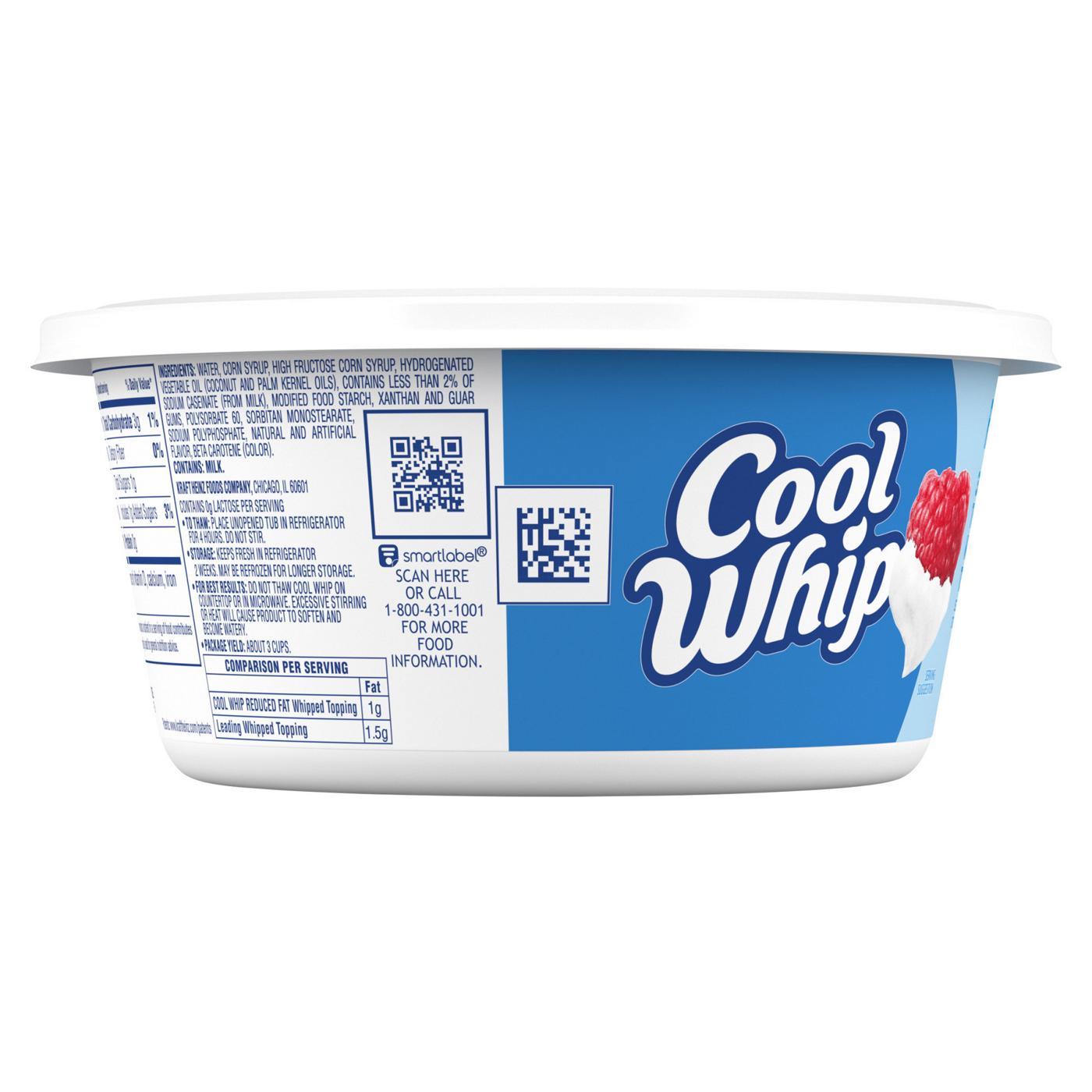 Cool Whip Reduced Fat Whipped Topping; image 5 of 5