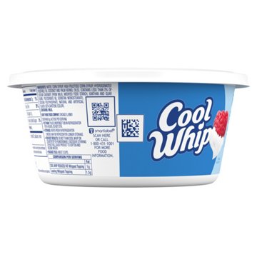Cool Whip Reduced Fat Whipped Topping, 8 oz