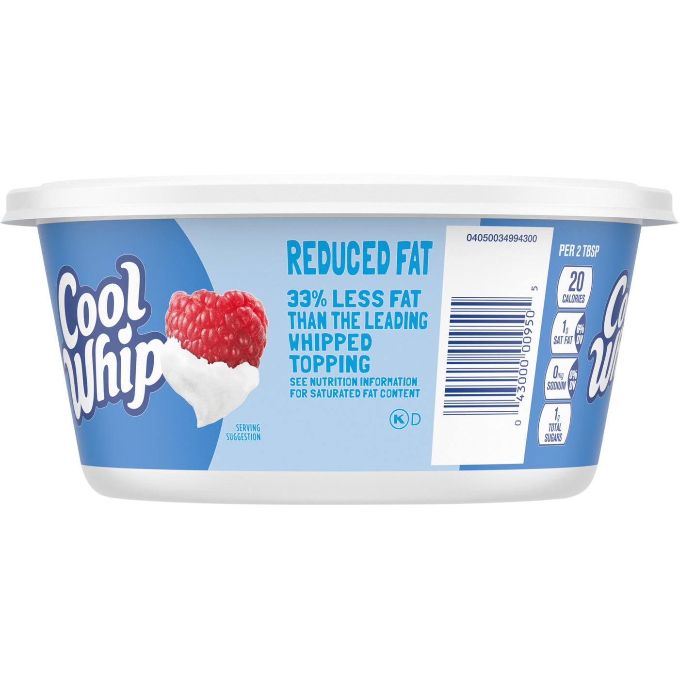 Kraft Cool Whip Reduced Fat Whipped Topping; image 8 of 9