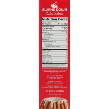 Swans Down Enriched and Bleached Cake Flour, 32 oz