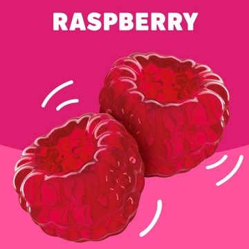 Jell-O Raspberry Instant Gelatin Mix, 3 oz