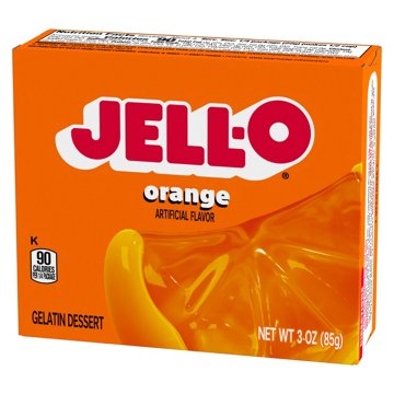 Jell-O Orange Instant Gelatin Mix, 3 oz