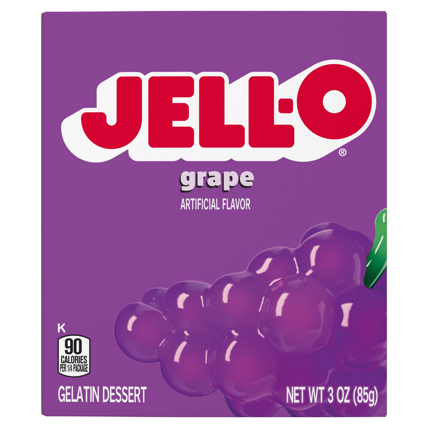 Jell-O Grape Instant Gelatin Mix; image 4 of 5