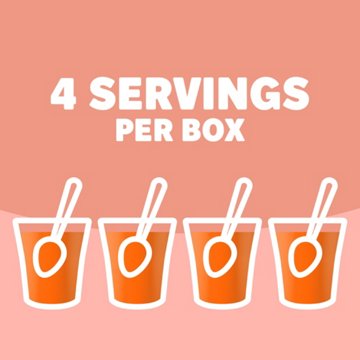 Jell-O Peach Gelatin Dessert Mix, 3 oz