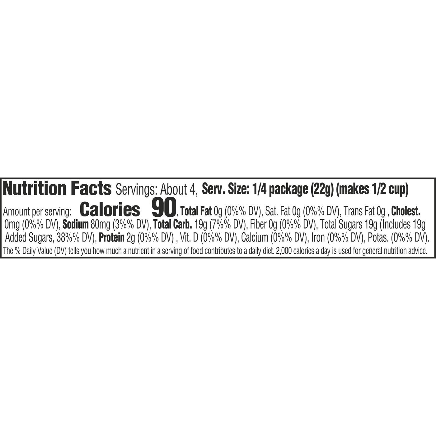 Jell-O Island Pineapple Instant Gelatin Mix; image 3 of 5