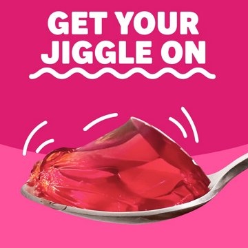 Jell-O Raspberry Instant Gelatin Mix, 6 oz