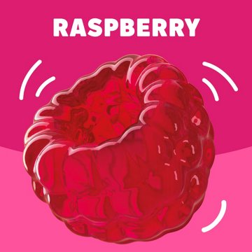 Jell-O Raspberry Instant Gelatin Mix, 6 oz