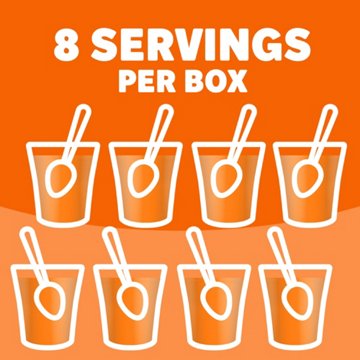 Jell-O Orange Instant Gelatin Mix, 6 oz