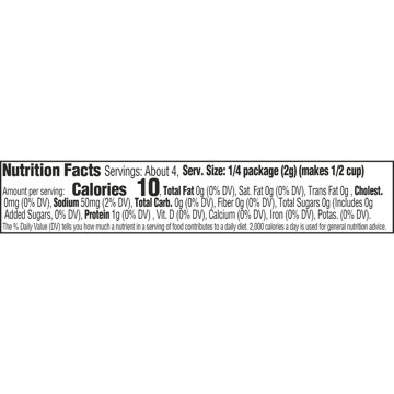 Jell-O Sugar Free Lemon Instant Gelatin Mix, 0.3 oz