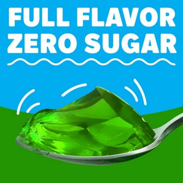 Jell-O Sugar Free Lime Gelatin Dessert Mix, 0.3 oz